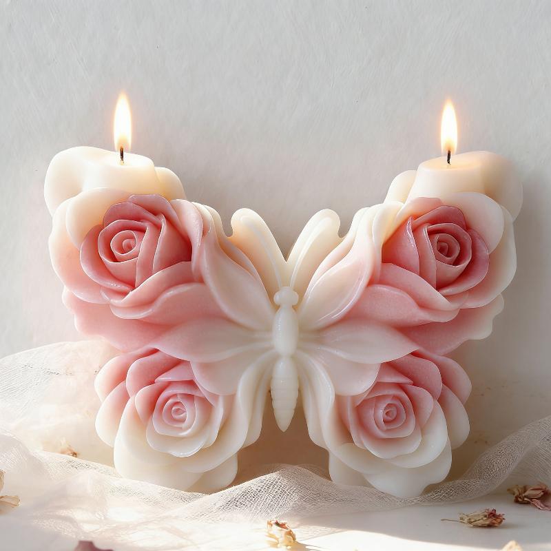 Cetakan Silikon Bentuk Kupu-ku - Candle Making Supplies For Beginners ulasan dan harga